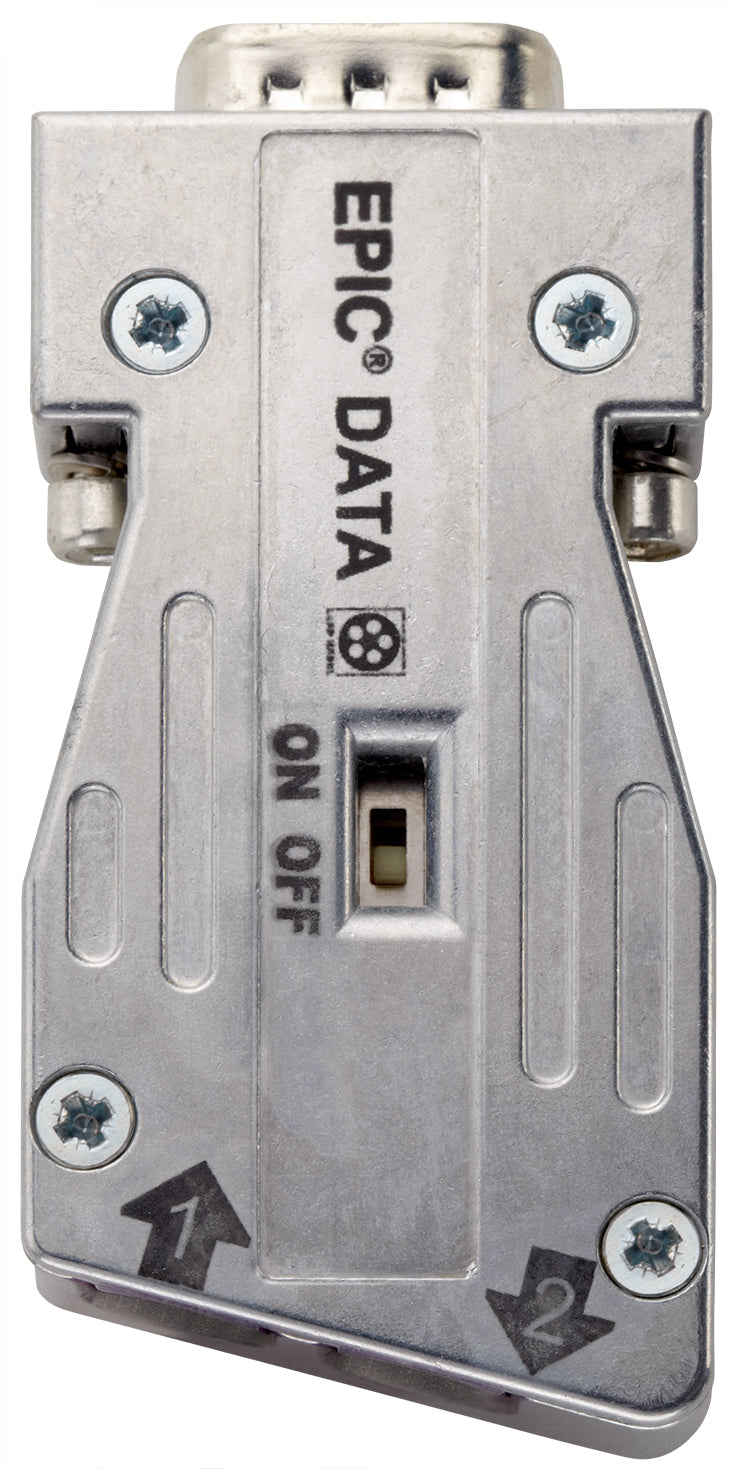 ED-PB-AX-ST-PRO - Conector PROFIBUS cu carcasa complet metalica, cu conectori M12 cu conexiune tip arc