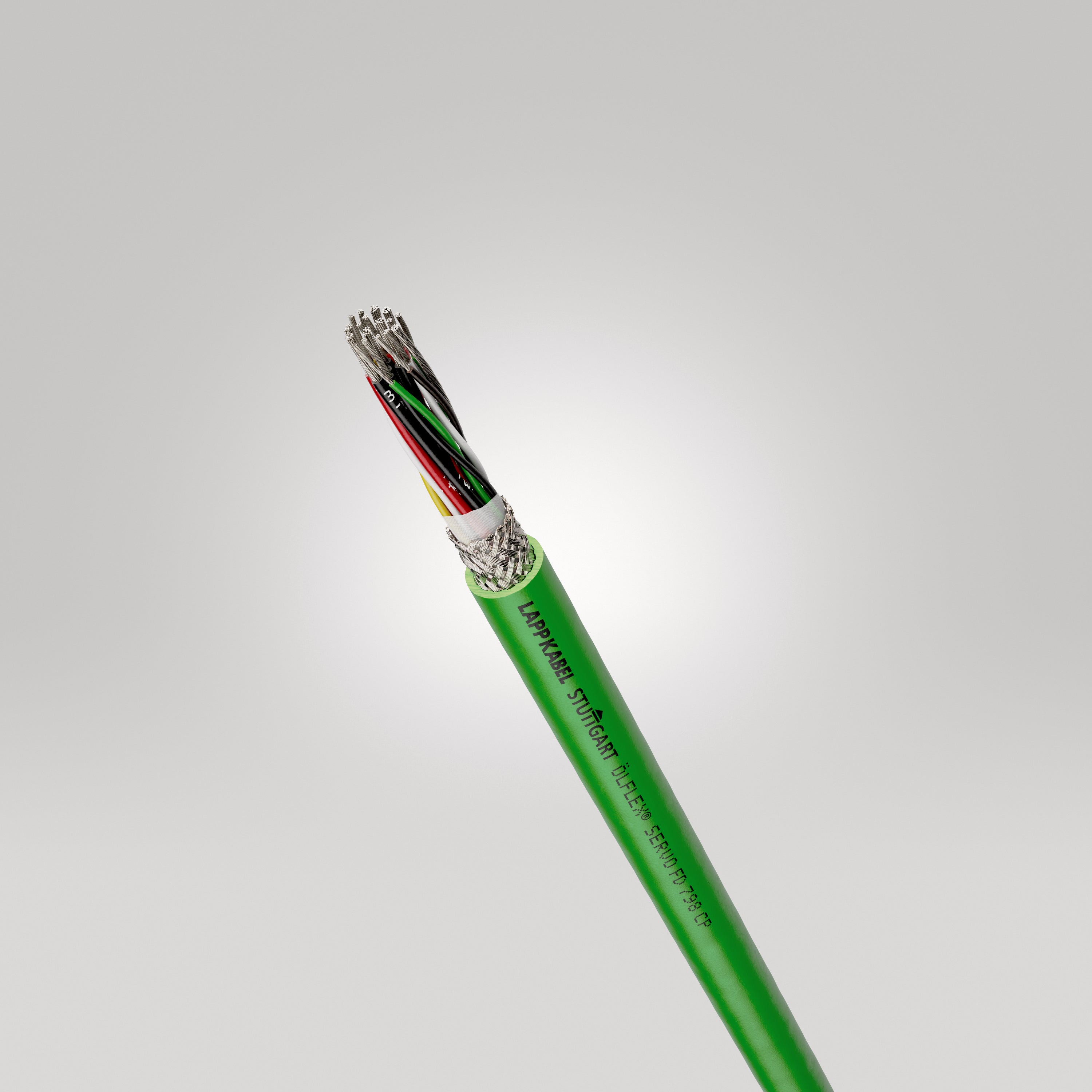 ÖLFLEX SERVO FD 798 CP (5x2x0,25) - Servocablu ecranat cu izola?ie exterioara din PUR pentru encodere, aplicatii tip lant portcablu cu parametrii dinamici foarte mari, certificat pentru America de Nord