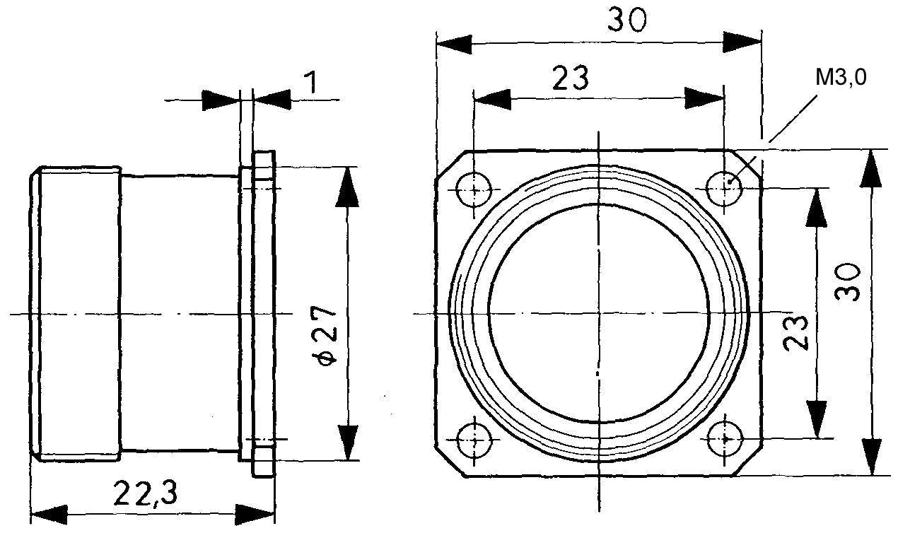 202020AA+40250121 KOMBINATION RUNDSTVB. - Conectori circulari cu pini pentru cositorire 21-pini ?i 26- pini