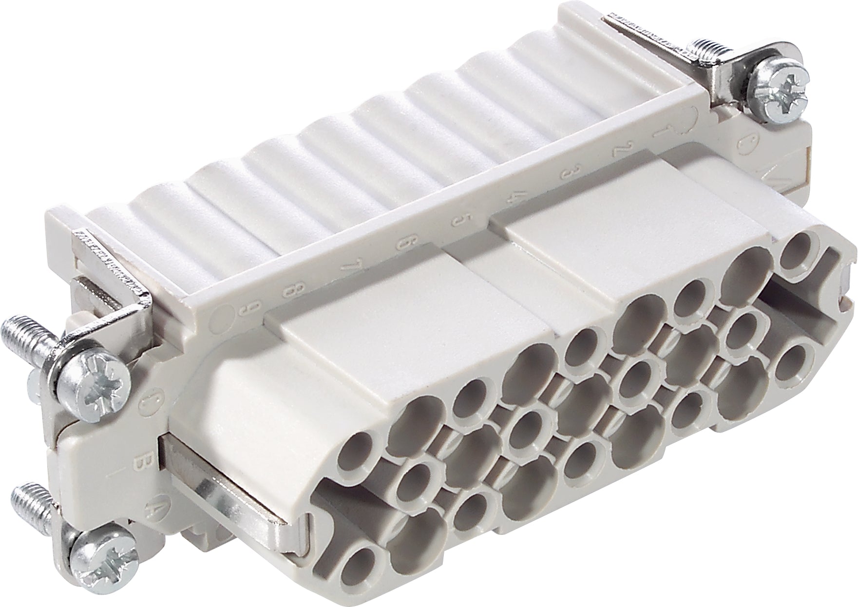 EPIC H-D 15 BCG - Inserturi cu mai multi poli pentru contacte stantate