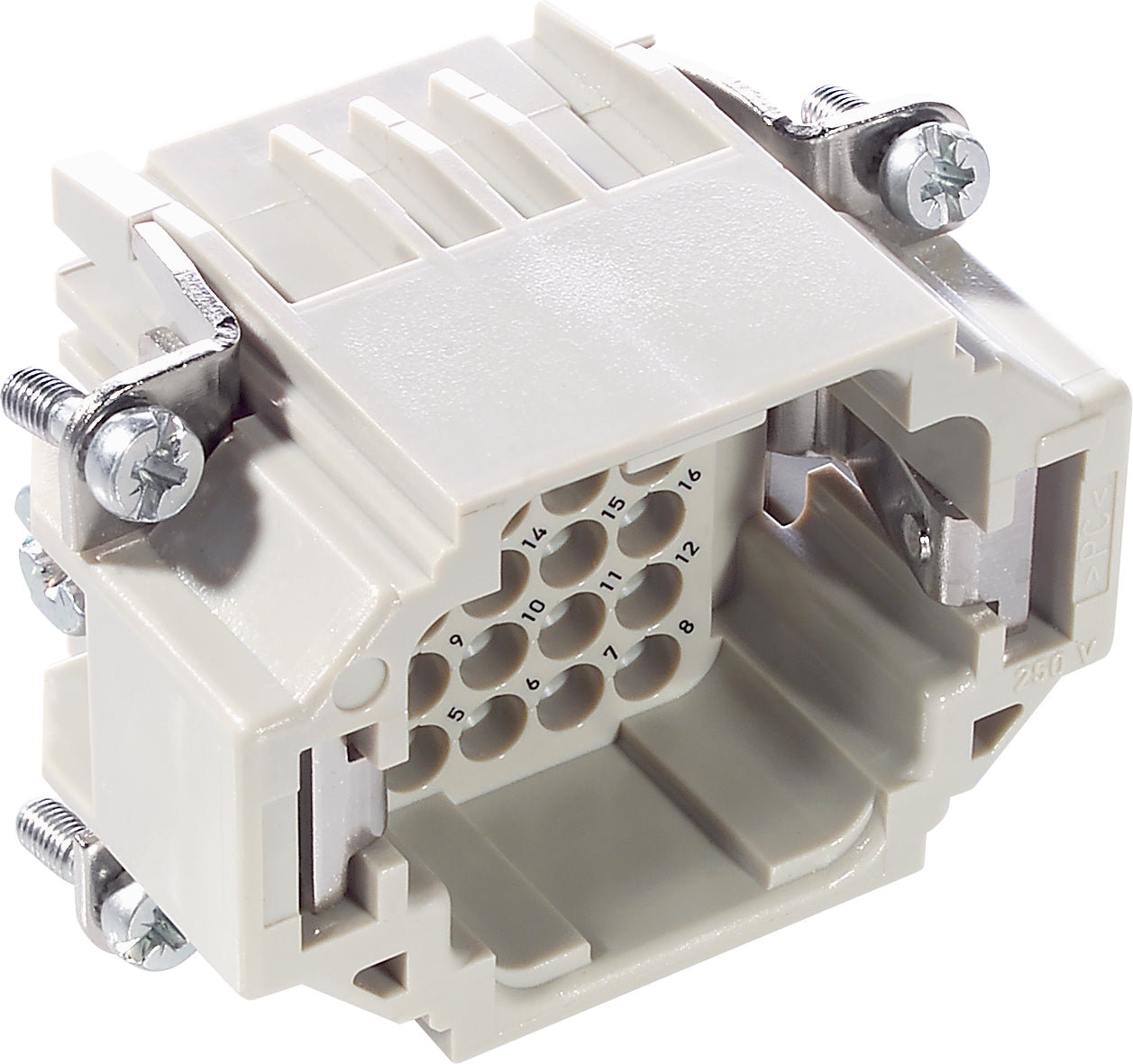 EPIC H-DD 24 SCM - Seria H-DD cu contacte prelucrate este proiectata pentru un numar mare de pini într-un spatiu restrâns