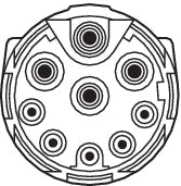 EPIC POWER M17 D6 7+PE M 3,5-11 (5) - Conectori circulari pentru servomotoare ?i surse de alimentare