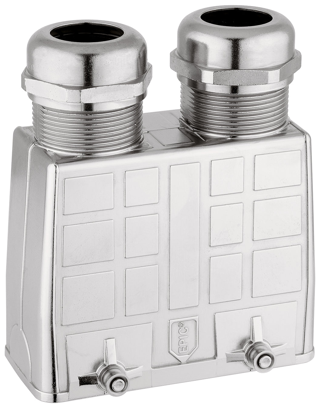 EPIC ULTRA H-B 16 TGH QB 2X 11-21 BRUSH - Carcasa robusta si fiabila pentru conectori industriali cu protectie EMC