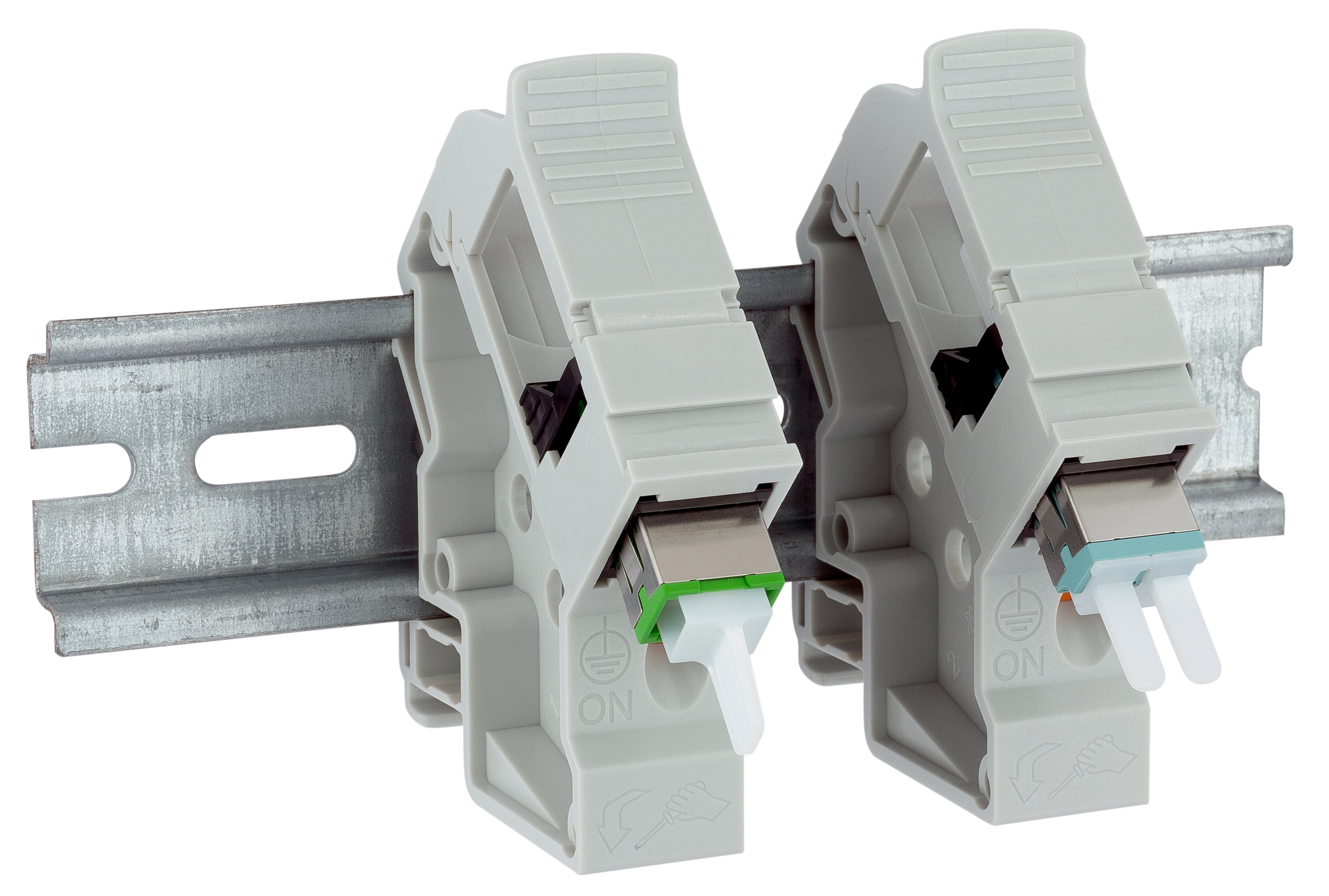 EPIC DATA TS GOF SC-RJ SM - Adaptor fibra optica pentru ?ina DIN