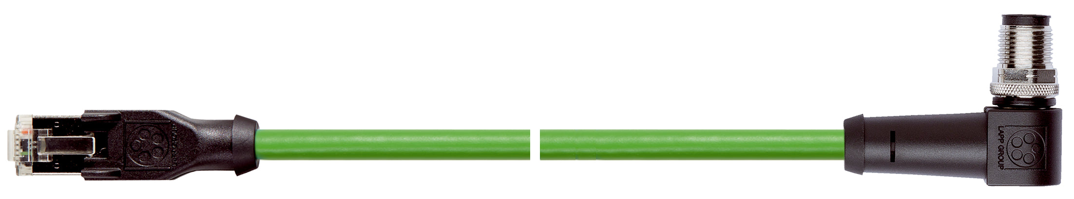 IE-PNB-5-M12D-S-3-Y-2-22-7-RJ45 - Patchcord pentru PROFINET cu conectori M12/RJ45