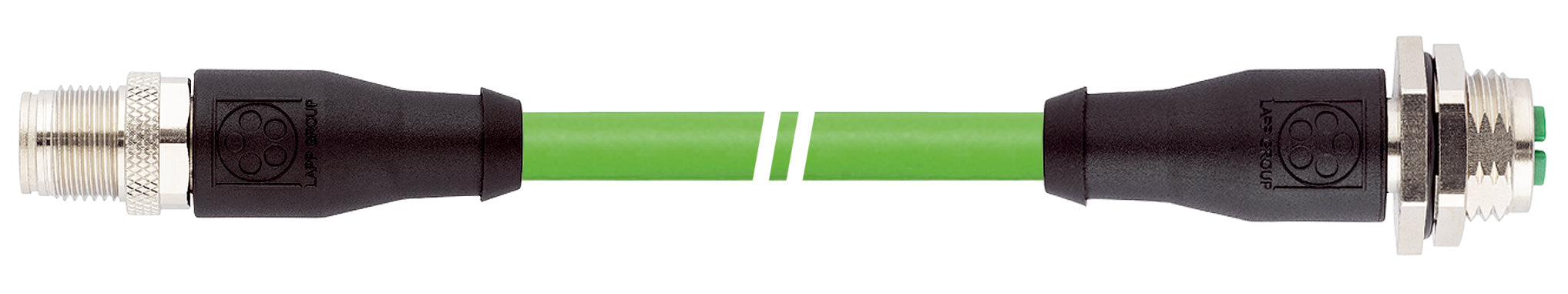 IE-6A-M12X-S-1-P-4-26-7-M12XF-S - Cablu patch preconfec?ionat, realizat pe baza produsului nostru ETHERLINE® Cat.7 FLEX.