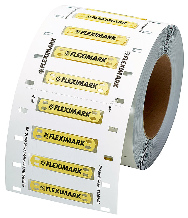 FLEXIMARK Cablelabel PUR 20x30D YE FCC