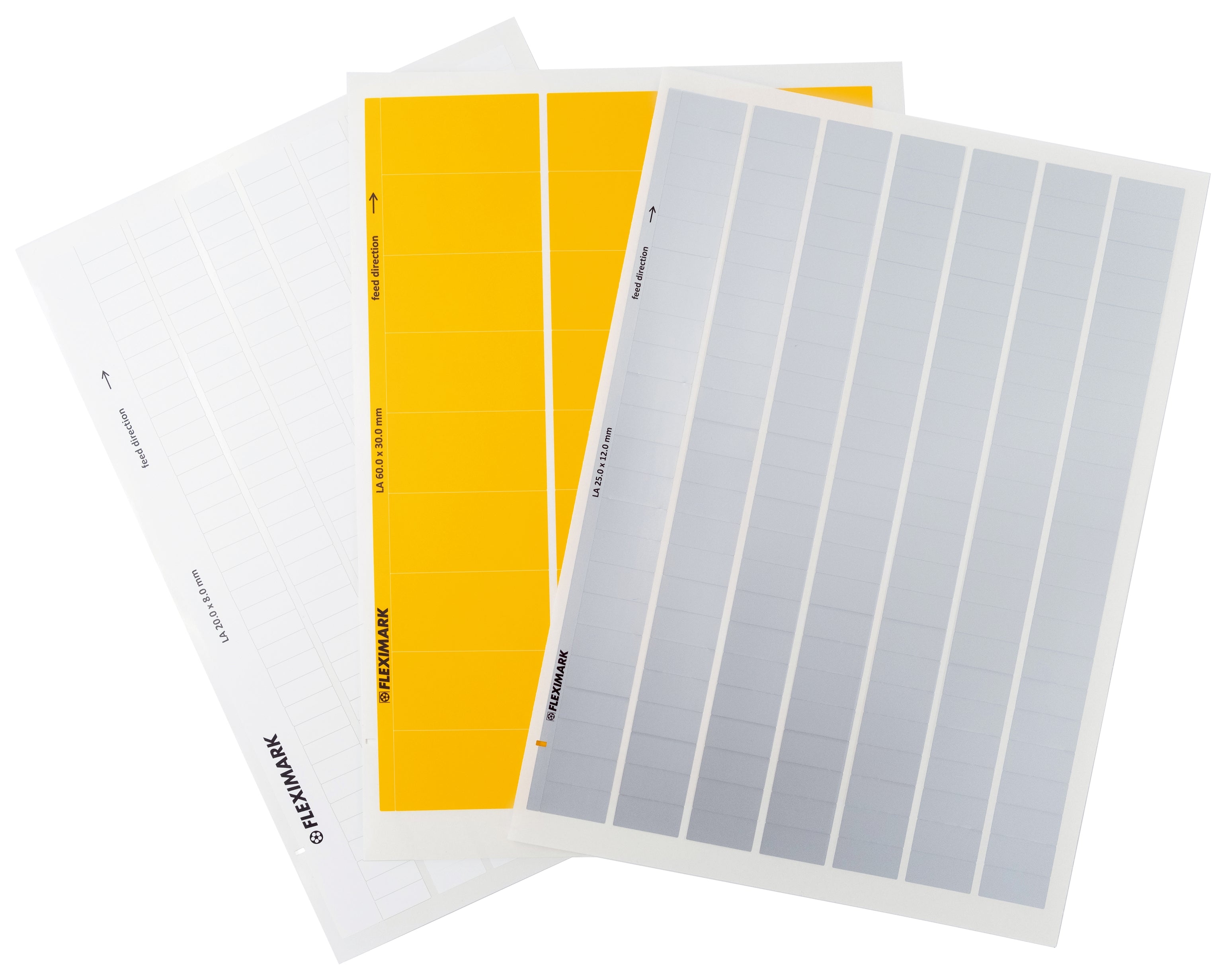 FLEXIMARK Etikett LA 16.9-7 WH