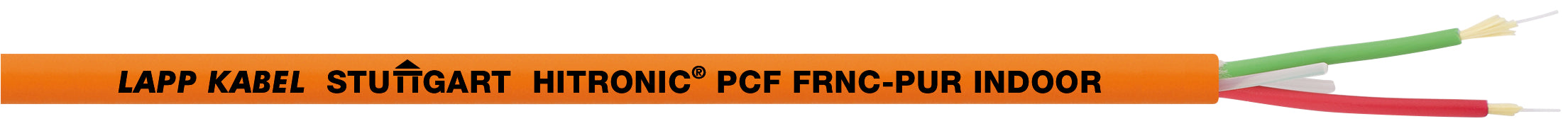 HITRONIC PCF DUPLEX FRNC-PUR indoor - Cabluri din fibre placate cu polimer cu doua fibre (Duplex), versiune de exterior ?i interior