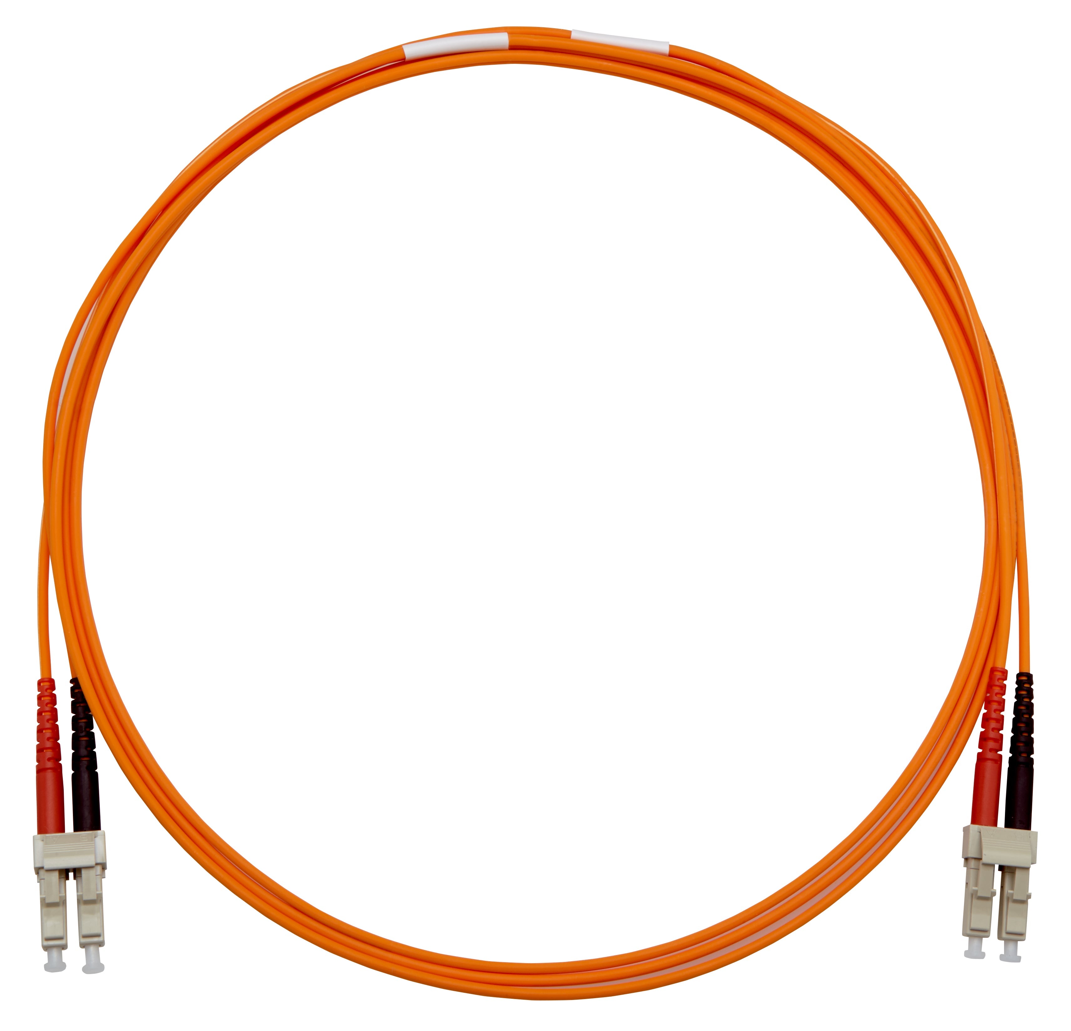 GOF DUPLEX Patchcord LC/LC G50 OM4, 2m - Patch cord-uri din fibra optica cu tipuri variate de conectori single-mode ?i multi-mode