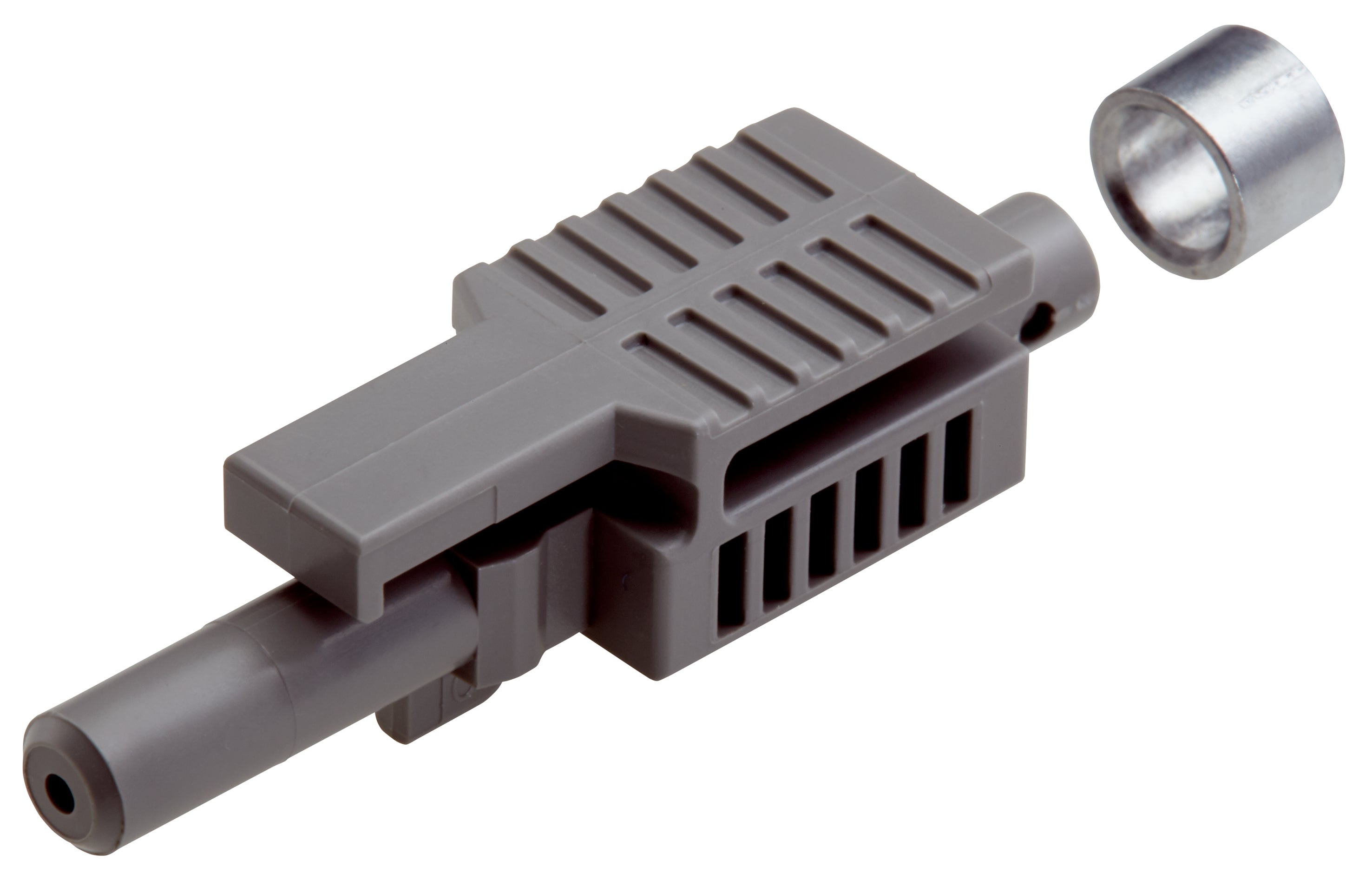 POF CONNECTOR HFBR4503 GY SIMPLEX /4PC - Conector ?i adaptoare pentru cabluri din fibra optica polimerica, tip HFBR (HFBR4501 / 4503/4506/4511/4513/4516/4531/4532/4533)