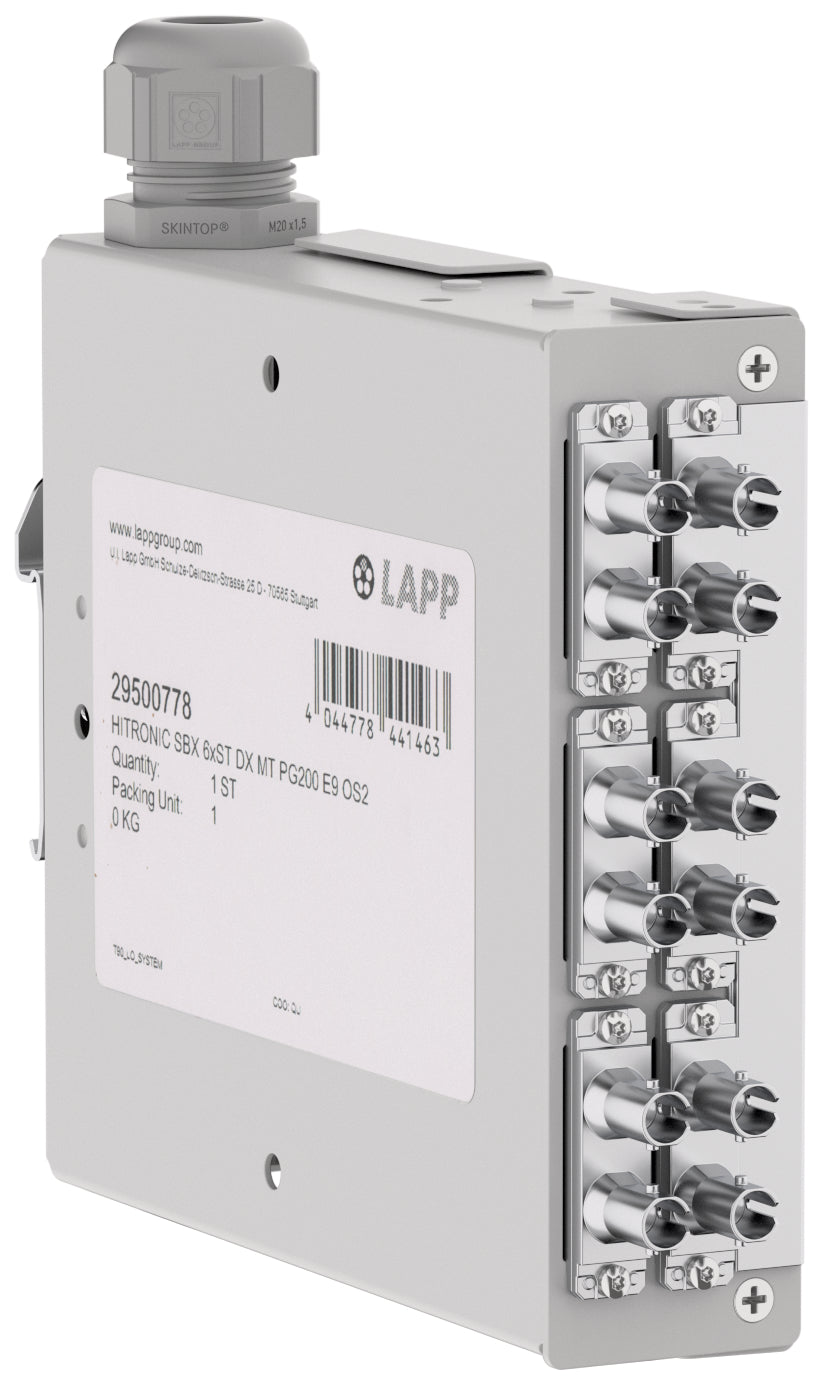 HITRONIC SBX 12xST-D MT PG150 G50 OM3 - Cutii industriale pentru sudura cablurilor de fibra optica