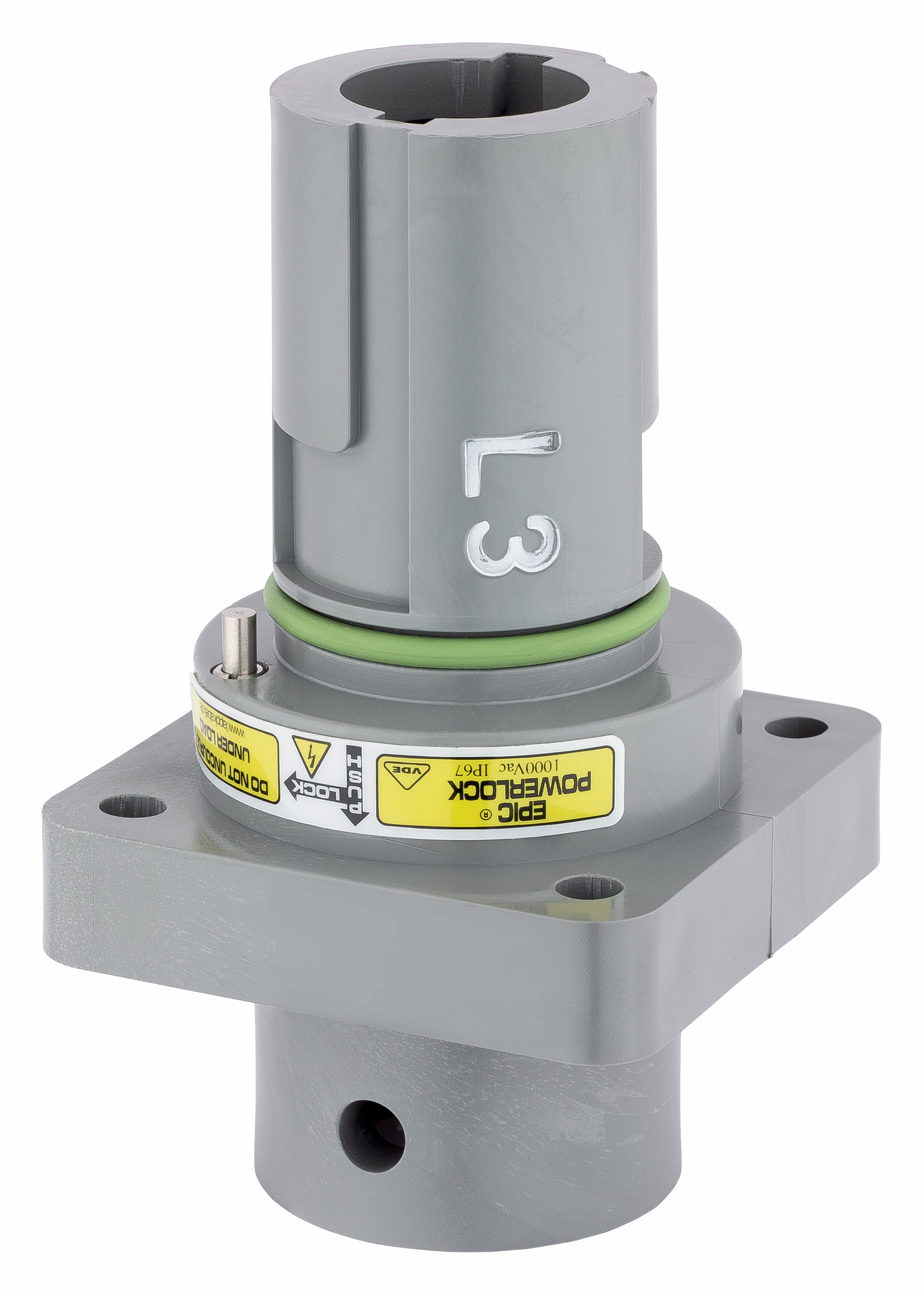 EPIC POWERLOCK A1 S L1/BN SP M12 (1) - Conector monopolar pentru distributie mobila, motoare si generatoare