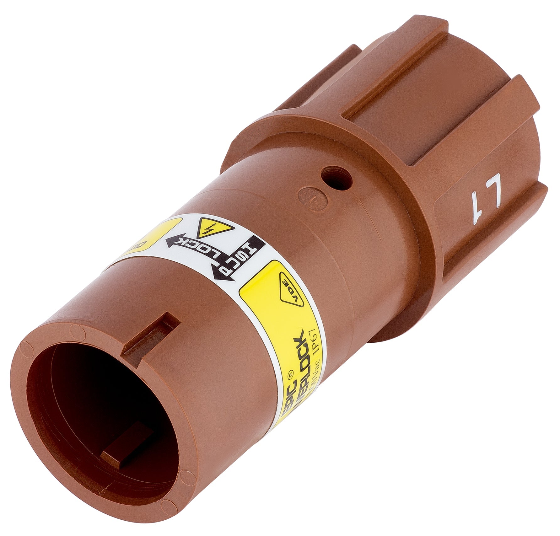 EPIC POWERLOCK D6 C L1/BN M40 (1) - Conector monopolar pentru distributie mobila, motoare si generatoare