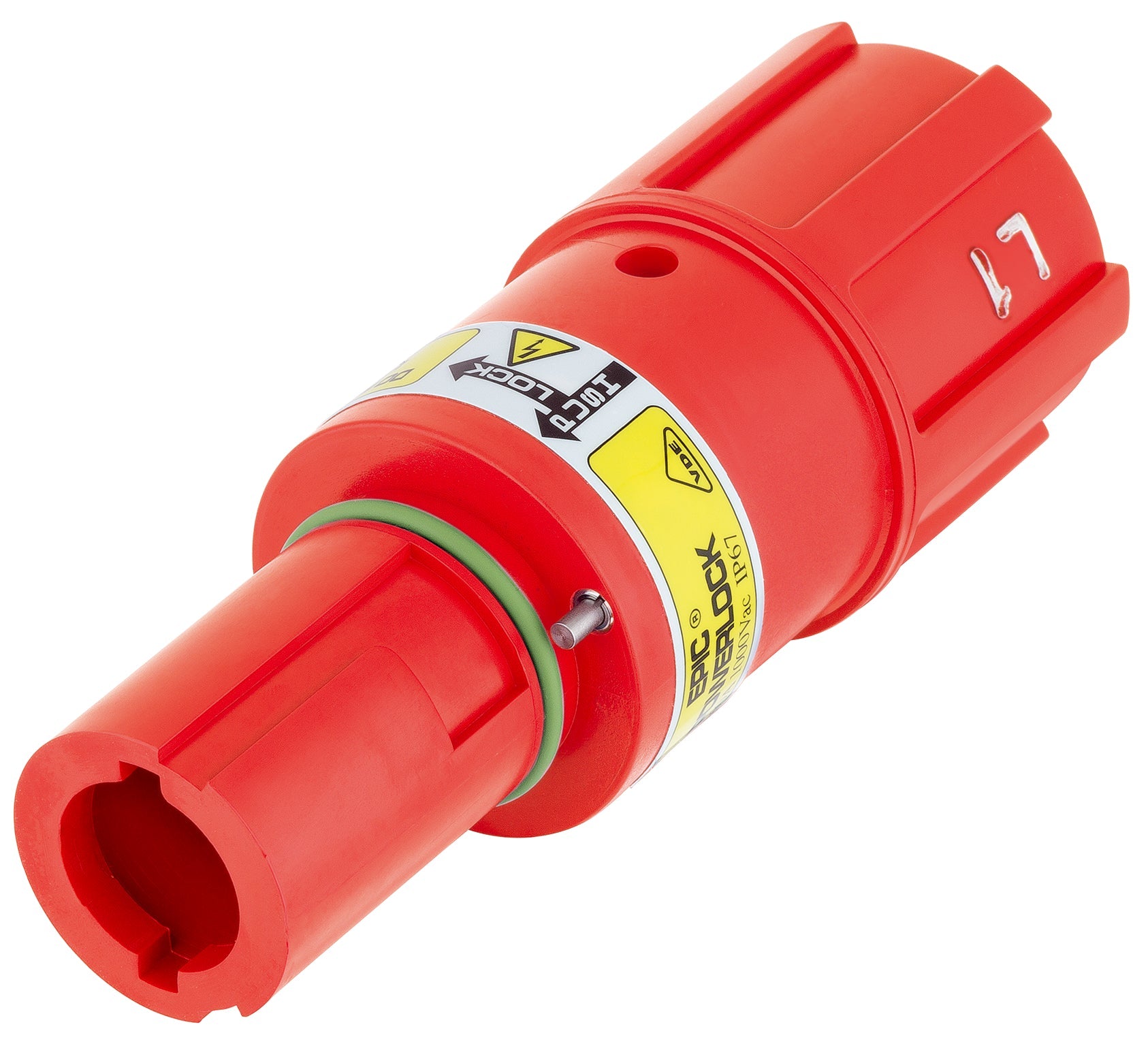 EPIC POWERLOCK F6 C L1/RD M40 (1) - Conector monopolar pentru distributie mobila, motoare si generatoare