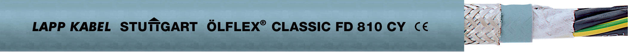 ÖLFLEX CLASSIC FD 810 CY 5G4 - Cablu de control super flexibil, ecranat, cu izolatie de PVC