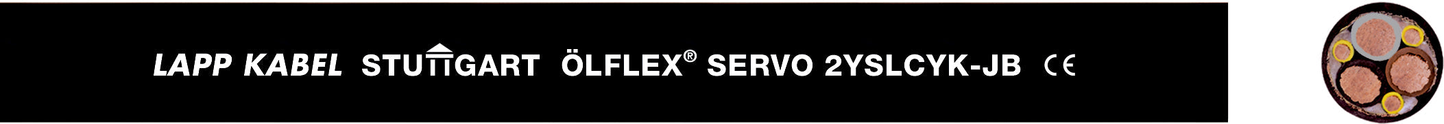 ÖLFLEX SERVO 2YSLCY-JB BK 4G150 - Cablu pentru motor EMC optimizat, capacitate scazuta, dublu ecranat