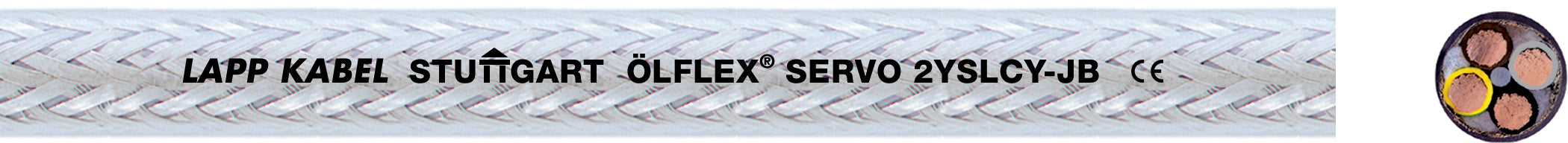 ÖLFLEX SERVO 2YSLCY-JB BK 4G10 - Cablu pentru motor EMC optimizat, capacitate scazuta, dublu ecranat