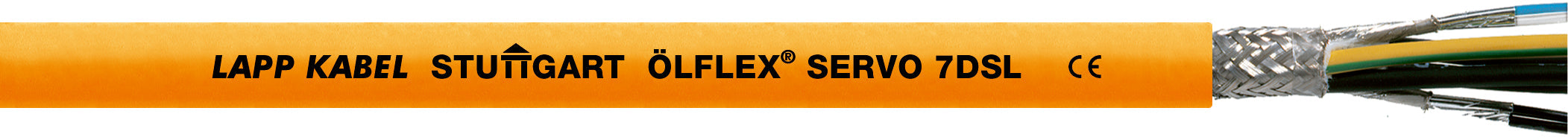 ÖLFLEX SERVO 7DSL 4G4+(2x22AWG) - Servo cablu hibrid cu capacitate scazuta, pentru pozare fixa, cu manta de PVC, certificat pentru America de Nord
