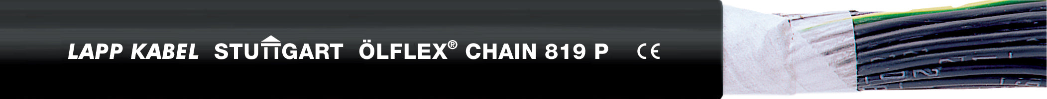 ÖLFLEX CHAIN 819 P 18G0,75 - Cablu de comanda foarte flexibil cu izola?ie conductori din PVC ?i înveli? exterior robust, rezistent la ulei - certificat