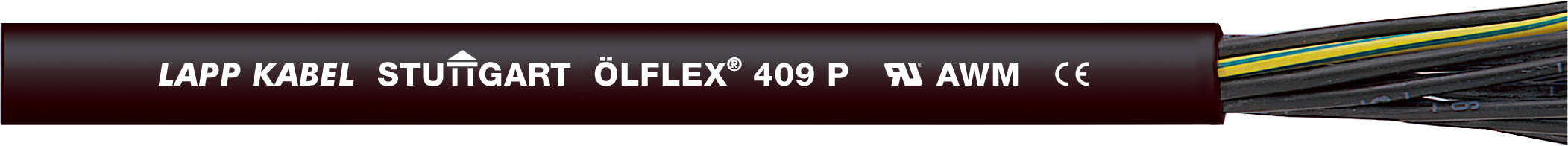 ÖLFLEX 409 P 5G16 - Cablu de control rezistent la abraziune si uleiuri pentru aplicatii cu cerinte deosebite - certificat pentru utilizare în America de Nord