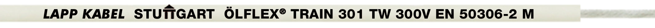 ÖLFLEX TRAIN 301 TW 300V 1X0,75 - Conductor conform cu EN 50306-2 tip M pentru cerin?e ridicate în aplica?ii feroviare