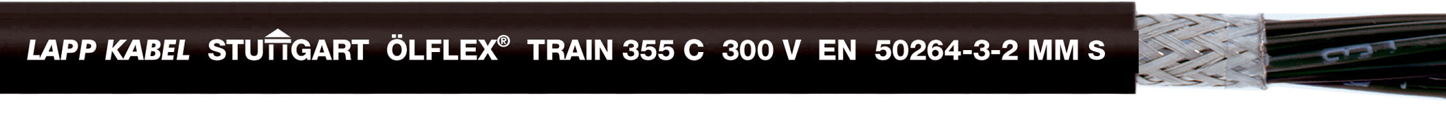 ÖLFLEX TRAIN 355 C 300V 4X1 - Cablu multiconductor ecranat conform cu EN 50306-4 5E tip MM S pentru cerin?e ridicate în aplica?ii feroviare