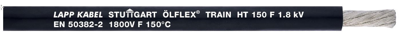 ÖLFLEX TRAIN HT 150 F 1,8kV 1x150 - Conductor multifilar izolat conform EN 50382-2 tip F pentru cerin?e ridicate în sectorul feroviar