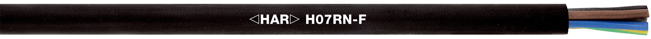 H07RN-F, ENHANCED VERSION 5G50 - Fara halogeni; submers mult timp; îndoire/ torsiune în bucla (WTG): -40°C ÷ +90°C; rezistent UV/Ozon