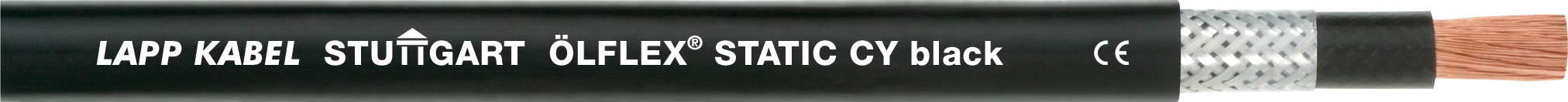 ÖLFLEX STATIC CY black 1X70 - Conductori pentru montaj fix, ecrana?i ?i cu izola?ie dubla de PVC