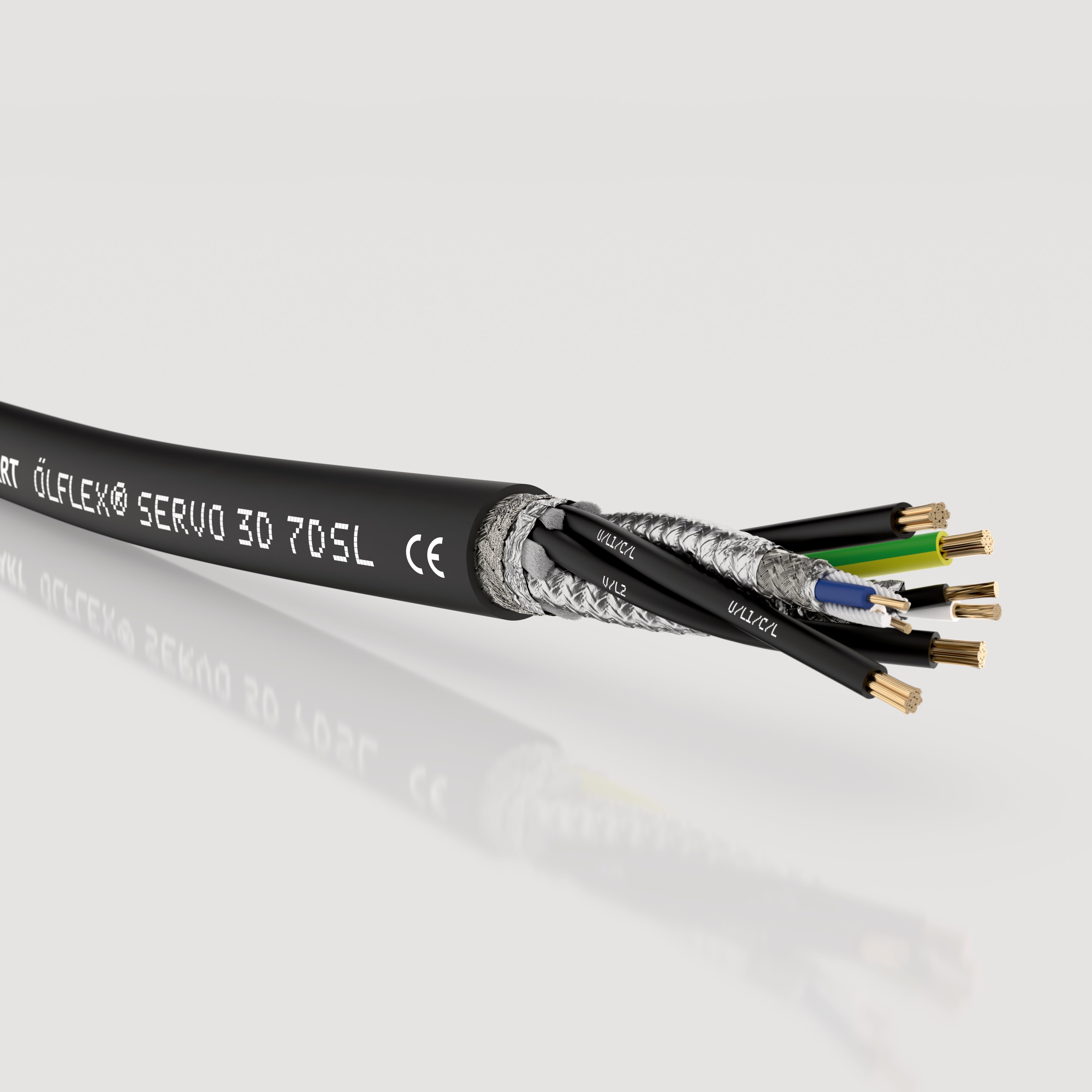 ÖLFLEX SERVO 3D 7DSL 4G2,5+(2x1)+(2x22 A<p><font color="#AAAAAA">Cablu servo hibrid de capacitate mică, cu izolație din PUR pentru utilizare tridimensională pe roboți - certificat</font></p>