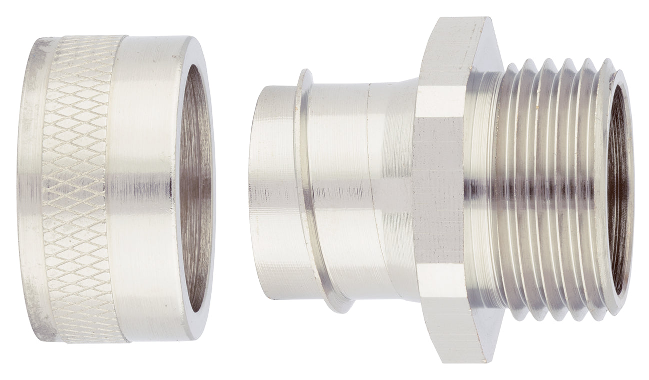 SILVYN FCE-F M32X1.5 NPB - Piesa de blocare din alama nichelata cu dimensiuni ergonomice ?i design variat