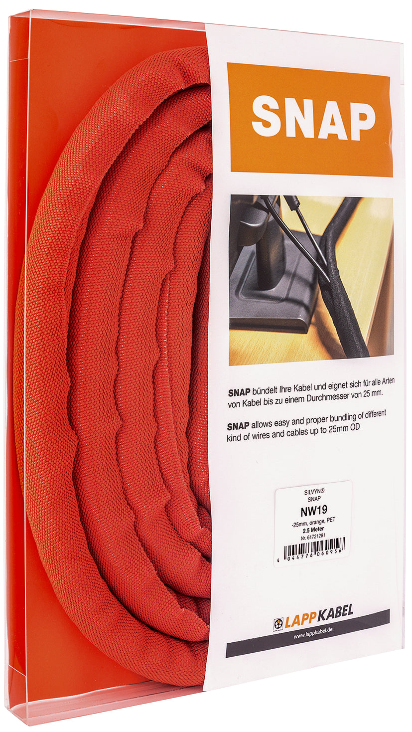 61721284 - SILVYN SNAP PET 19 YE 2,5M