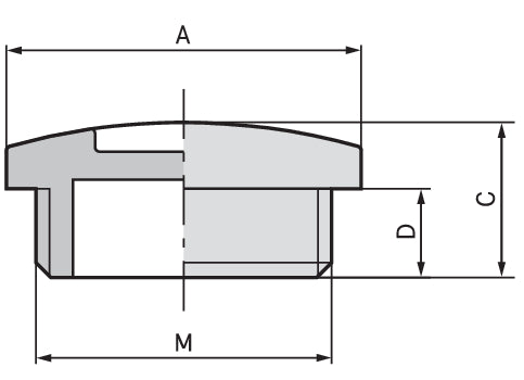 SKINDICHT BLK-GL-M 16x1,5 +O-RING BK