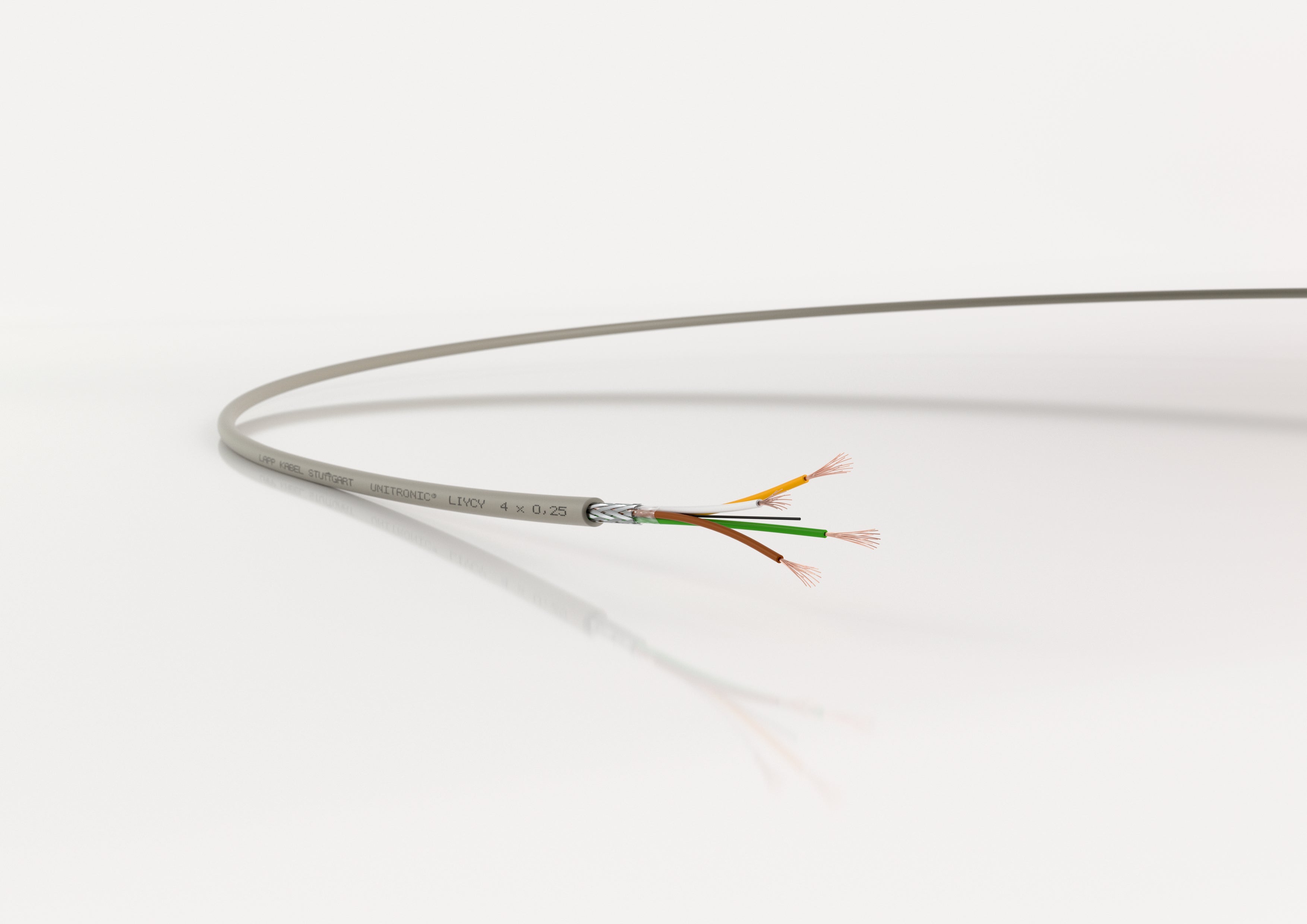 UNITRONIC LIYCY 24X0,14 - Cabluri ecranate pentru transfer de date , codul de culori conform cu DIN 47100