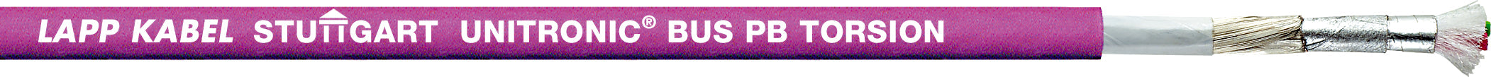 UNITRONIC BUS PB TORSION 1X2X0,8 - Cu întârziere marita la propagarea focului, cablu PROFIBUS extrem de flexibil, pentru aplica?ii de torsiune