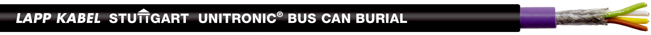 UNITRONIC BUS CAN BURIAL 4x1x0,5 - Cablu CAN Bus cu înveli? exterior dublu, pentru instalare în exterior/îngropare directa