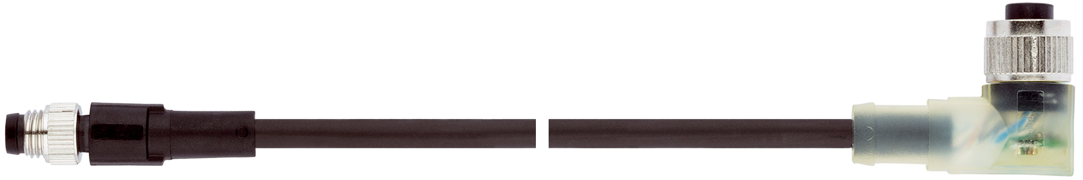 AB-C3-M8MS-1,0PUR-M12FA - Fisa M8 si priza M12