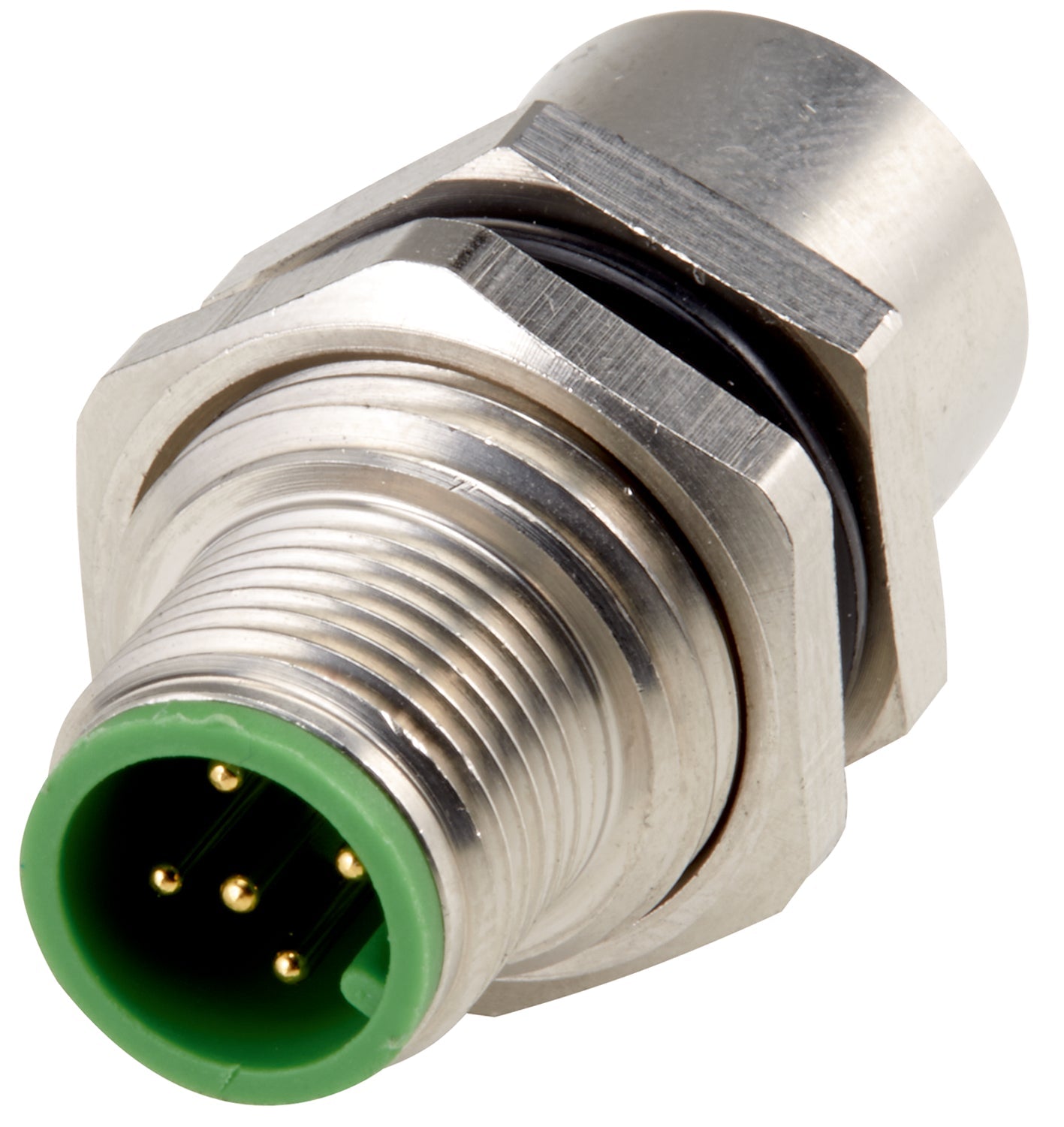 AB-C5-DSI-M12MS-M12FS-M16-SH - Conector M12 pentru montare pe dulap, ecranat, pentru cablarea senzorilor si actuatoarelor CAN/DeviceNet