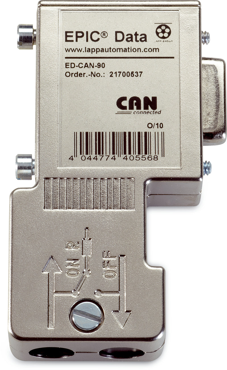 ED-CAN-AX - Modul CAN de conectare cu mufa Sub-D, conectarea conductorilor prin surub