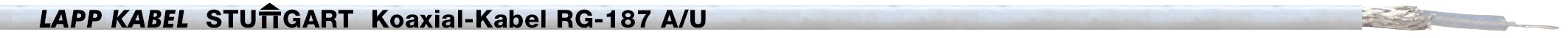Coaxial - RG-187 A/U