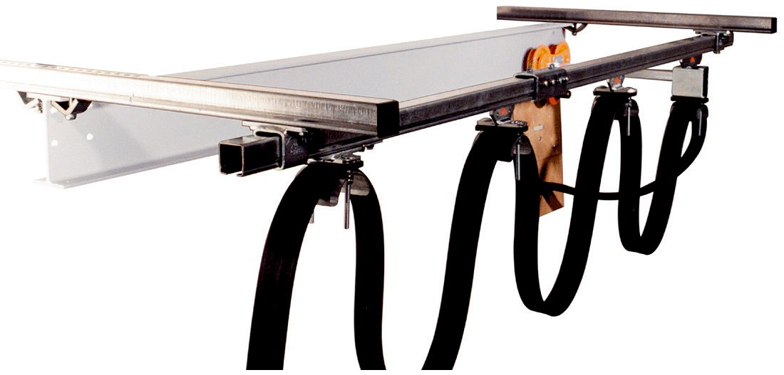 Schienenhalter Wandmontage