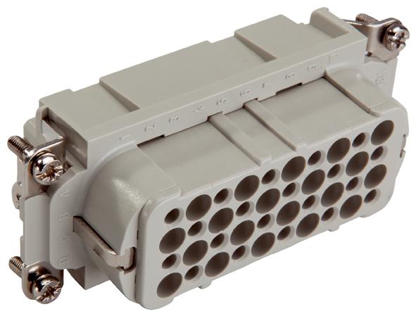 EPIC H-D 40 BCM<p><font color="#AAAAAA">Inserturi cu mai mulţi poli pentru contacte prelucrate</font></p>