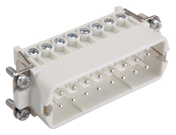EPIC H-A 16 SS DR<p><font color="#AAAAAA">Inserturi conector H-A până la 400 V cu conexiune cu șurub ușor, ușor de procesat</font></p>