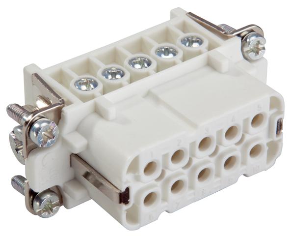 EPIC H-A 10 BS DR<p><font color="#AAAAAA">Inserturi conector H-A până la 400 V cu conexiune cu șurub ușor, ușor de procesat</font></p>