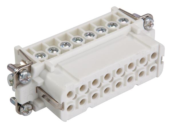 EPIC H-A 16 BS DR<p><font color="#AAAAAA">Inserturi conector H-A până la 400 V cu conexiune cu șurub ușor, ușor de procesat</font></p>