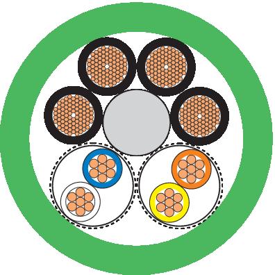 ETHERLINE CAT5 FRNC HYBR 2X2XAWG22+4x1.5<p><font color="#AAAAAA">Cablu hibrid pentru transmisia Ethernet şi alimentare cu energie</font></p>