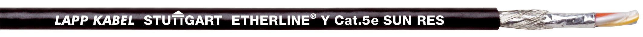 ETHERLINE Y CAT.5e BK 2x2xAWG22/7