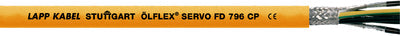 ÖLFLEX SERVO FD 796 CP 4G25<p><font color="#AAAAAA">Servocablu ecranat, cu izolație exterioară din PUR pentru aplicaţii pe lanţ port cablu , cu parametrii dinamici foarte mari, certificat</font></p>