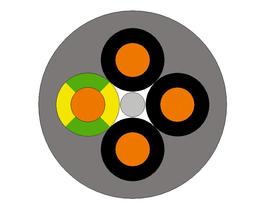 ÖLFLEX CLASSIC 110 7G16 - Înregistrat VDE, PVC rezistent la ulei, cablu de control pentru o gama larga de aplica?ii